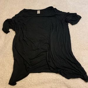 Peep shoulder blouse